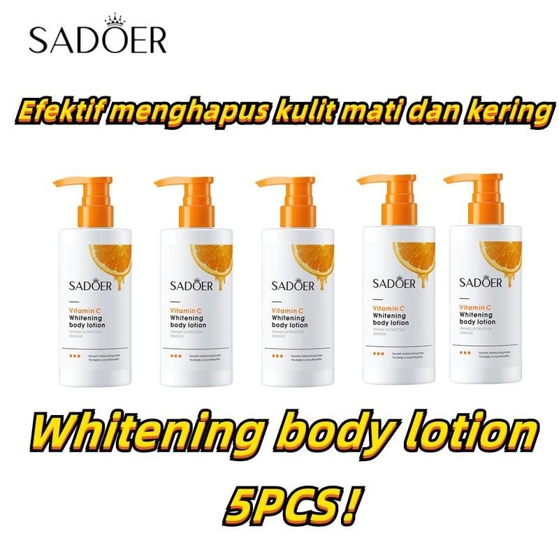 Sadoer Vitamin C 5-Bottle Whitening Skin Set